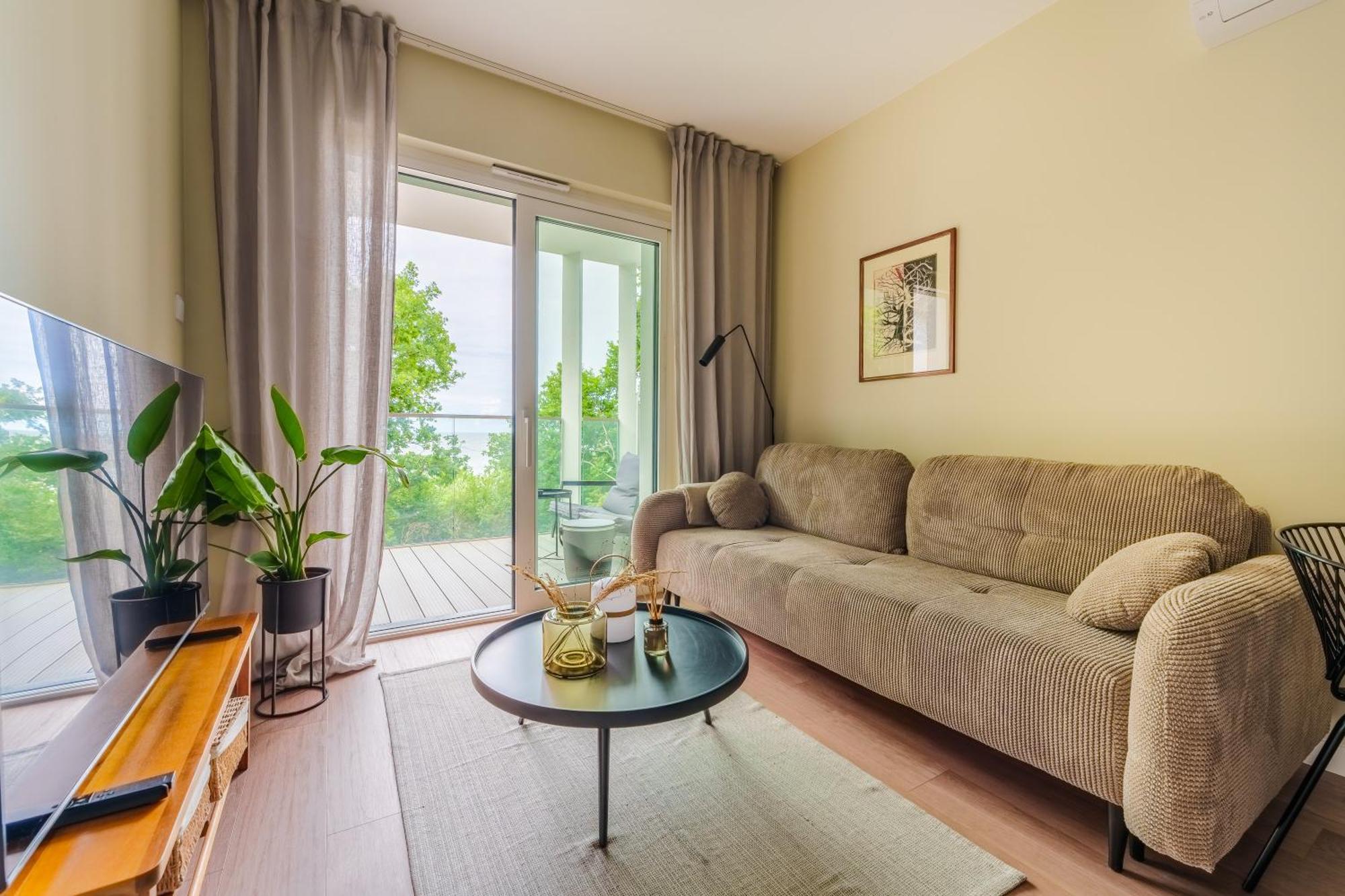 Apartament Z Widokiem Na Morze 120 By Perlowa Przystan Rent Сяноженти Екстериор снимка