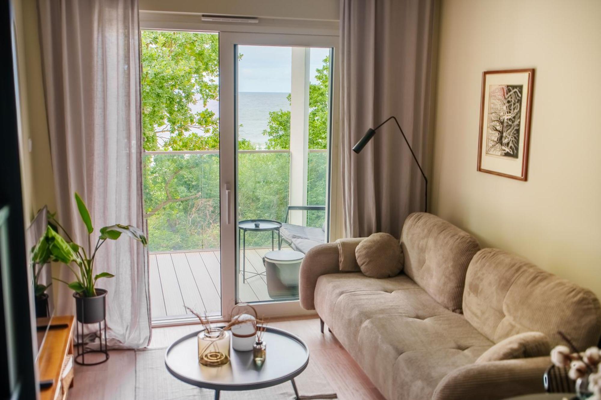 Apartament Z Widokiem Na Morze 120 By Perlowa Przystan Rent Сяноженти Екстериор снимка